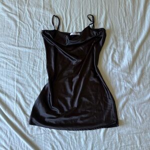 Heiress Beverly Hills cowl neck dress Fits